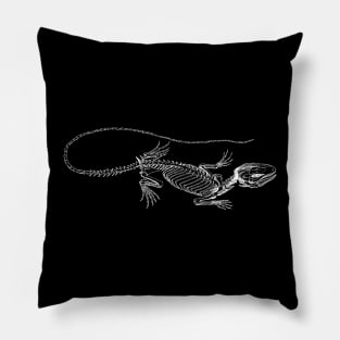 Iguana Skeleton Pillow