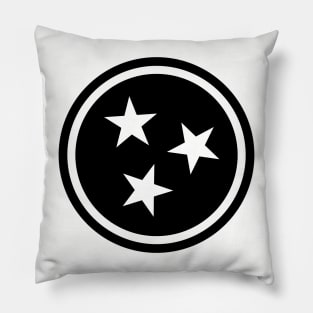 Tennessee Tri Star Flag Pillow