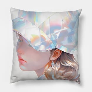 Cute anime girl - Kpop Korean anime girl Pillow