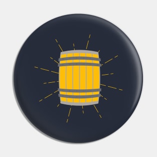 beer drum Pin