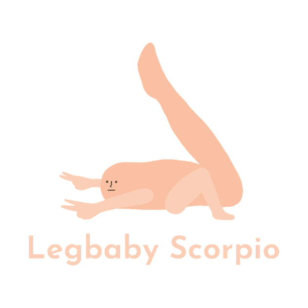 Legbaby Scorpio | Zodiac | Cute | Funny | Weird | Gift | Minimalist | Star Sign | Astrology | by WiseCat