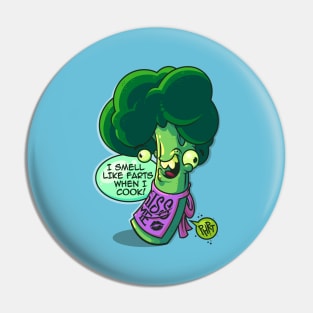 Broccoli Farts Pin