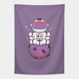 Space Yoga Tapestry