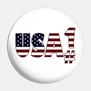 USA #1 Pin