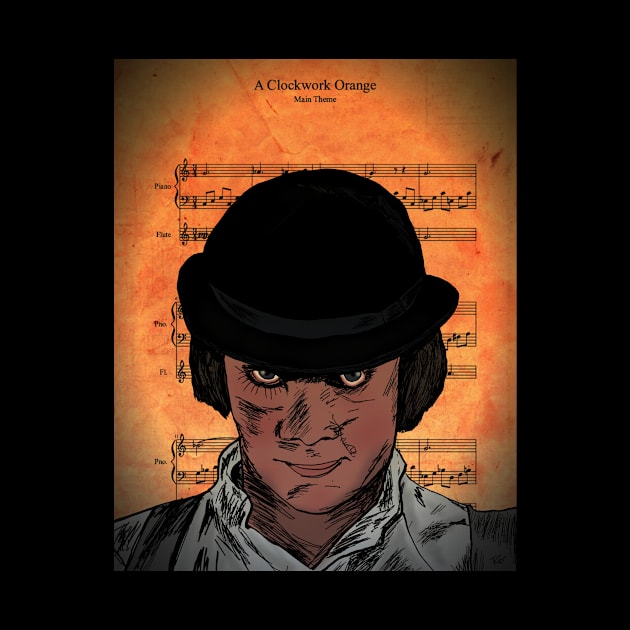 A Clockwork Orange by RG Illustration