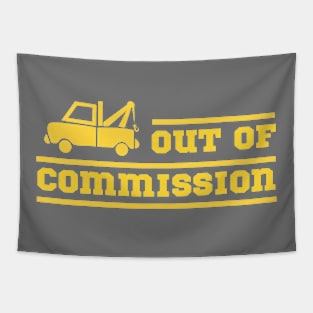 Out Of Commission Tapestry