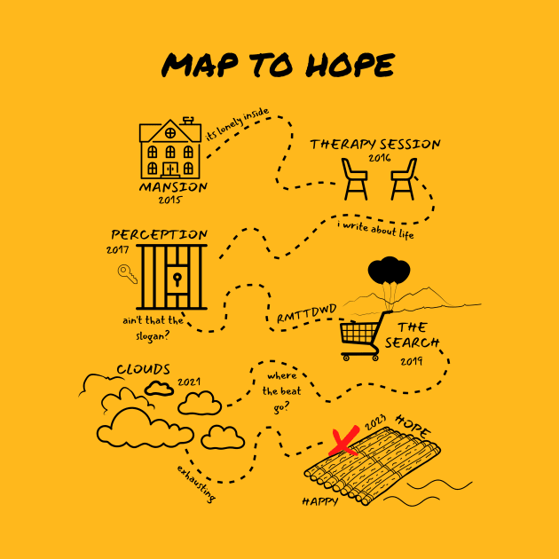 Map to Hope by Lottz_Design 