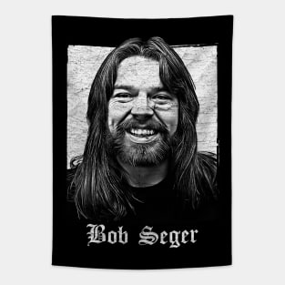 Bob Seger / Vintage Faded Style Fan Design Tapestry