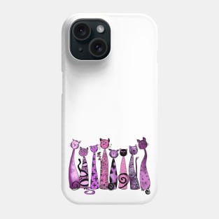 Pink cats Phone Case