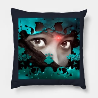 Looking At You Spooky but attractive eyes. Looks Great on a Poster Design Pillow