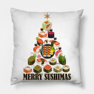 MERRY SUSHIMAS Pillow