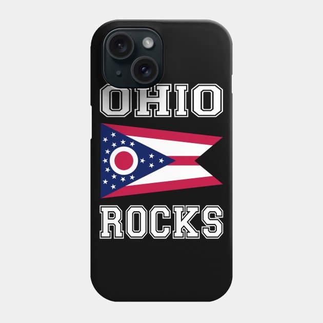 Ohio Rocks Phone Case by RockettGraph1cs