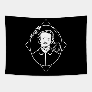 Nevermore, Edgar Allan Poe art Tapestry