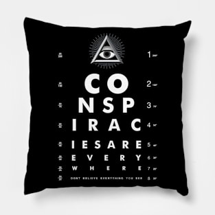 Conspiracy everywhere Pillow