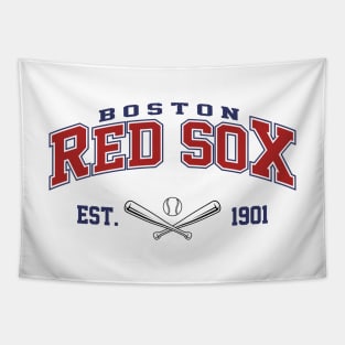 Retro Red Sox Tapestry