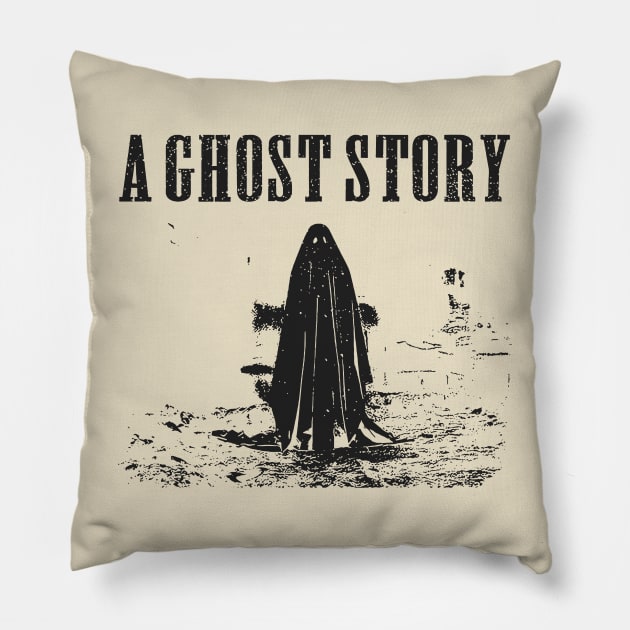 A Ghost Story // movie retro Pillow by akunetees