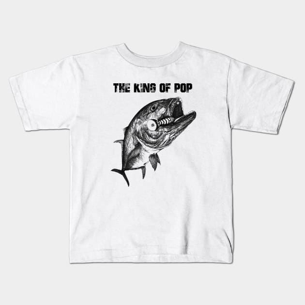 The king of pop - Giant Trevally - Kids T-Shirt