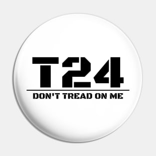 T24 - Don't Tread On Me (B) Pin