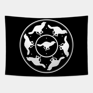 Wolf Circle Tapestry