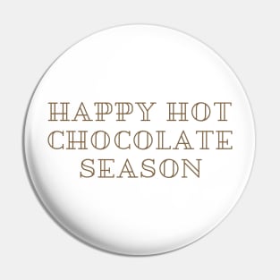 Hot Chocolate Season Pin