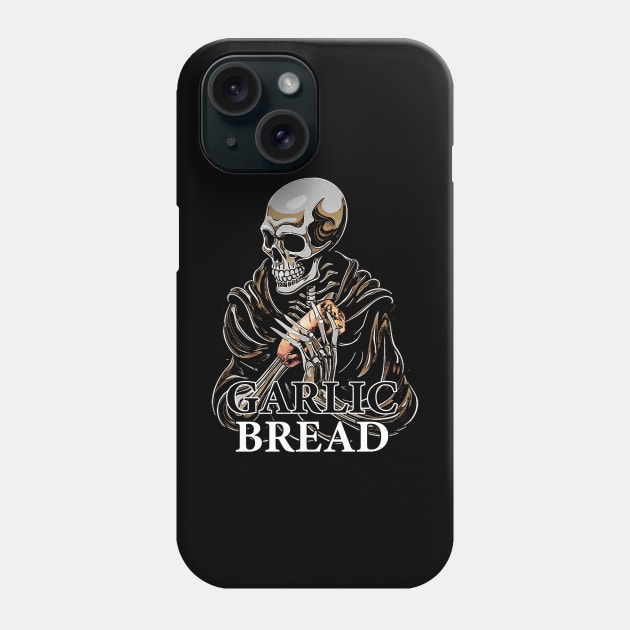 Garlic Bread Grim Phone Case by jawiqonata