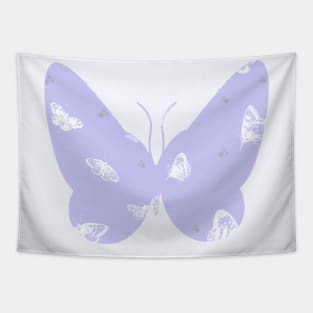 Purple Butterfly Pattern Tapestry