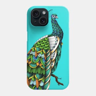 Ornate Peacock Phone Case