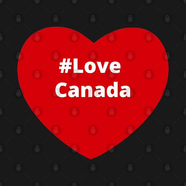 Love Canada - Hashtag Heart by support4love