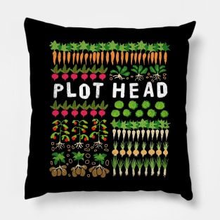 Allotment Urban Gardener - Plot Head - Home Gardening Pillow