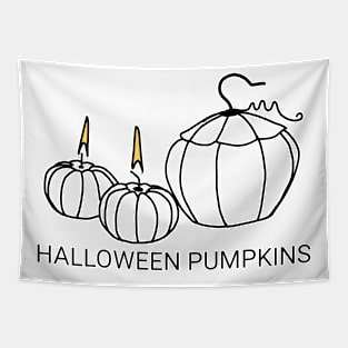 Hallowen pumpkins Tapestry