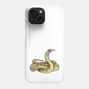 Reptile - Snake - Hypomelanistic Corn Snake Phone Case