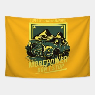 Unstoppable Road Warriors T-shirt Tapestry