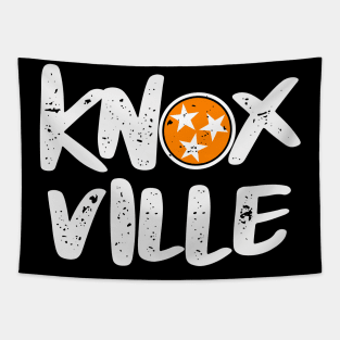 Retro Grunge Knoxville Tri Star Tennessee Tapestry