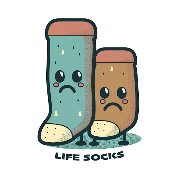 Life Socks by aifuntime