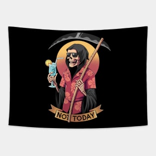 grim reaper x not today Tapestry