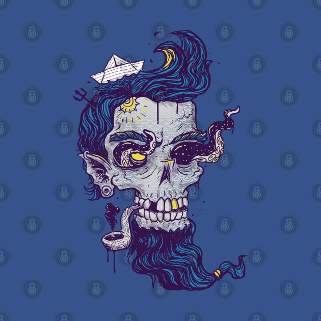 Sailor skull by zeromajestic