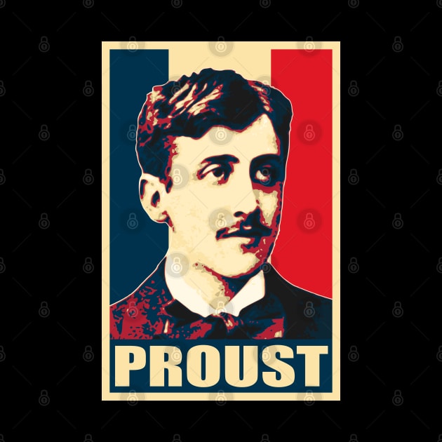 Marcel Proust by Nerd_art