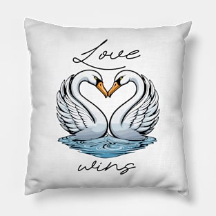 Love Wins - Valentines Day Pillow