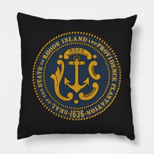 Seal of Rhode Island Pillow