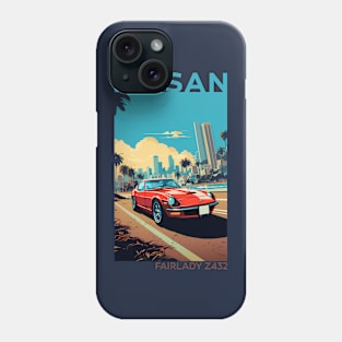 Reviving Legends: The Nissan Fairlady Z432 Homage Design Phone Case