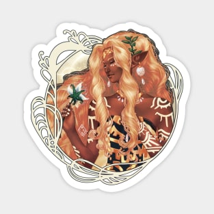 Sonia Art Nouveau Magnet