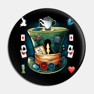 Mad Hatter Pin