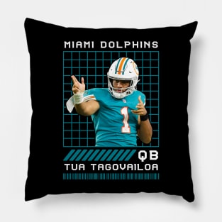 TUA TAGOVAILOA - QB - MIAMI DOLPHINS Pillow