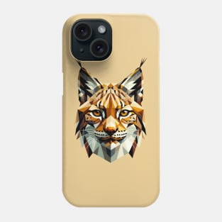 Abstract Geometric Lynx - Color Design Phone Case