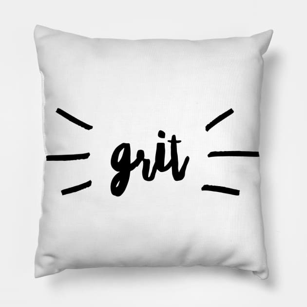 Grit Pillow by GMAT