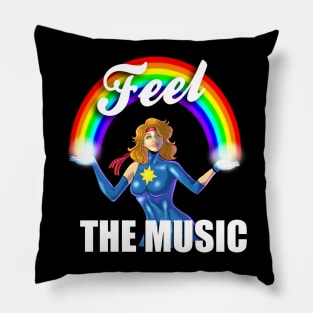 Rainbow Dazzler Pillow