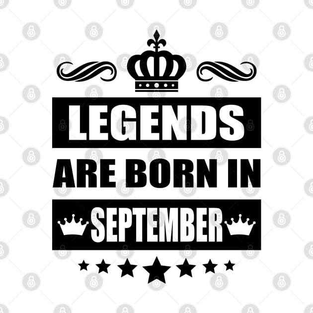 Legends Are born In September by TheArtism