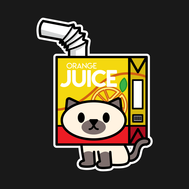 Orange Juice Cat by Chibi Pops
