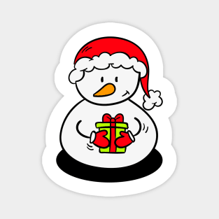 snowman-one design Magnet