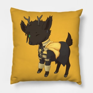 Scheming Deer Pillow